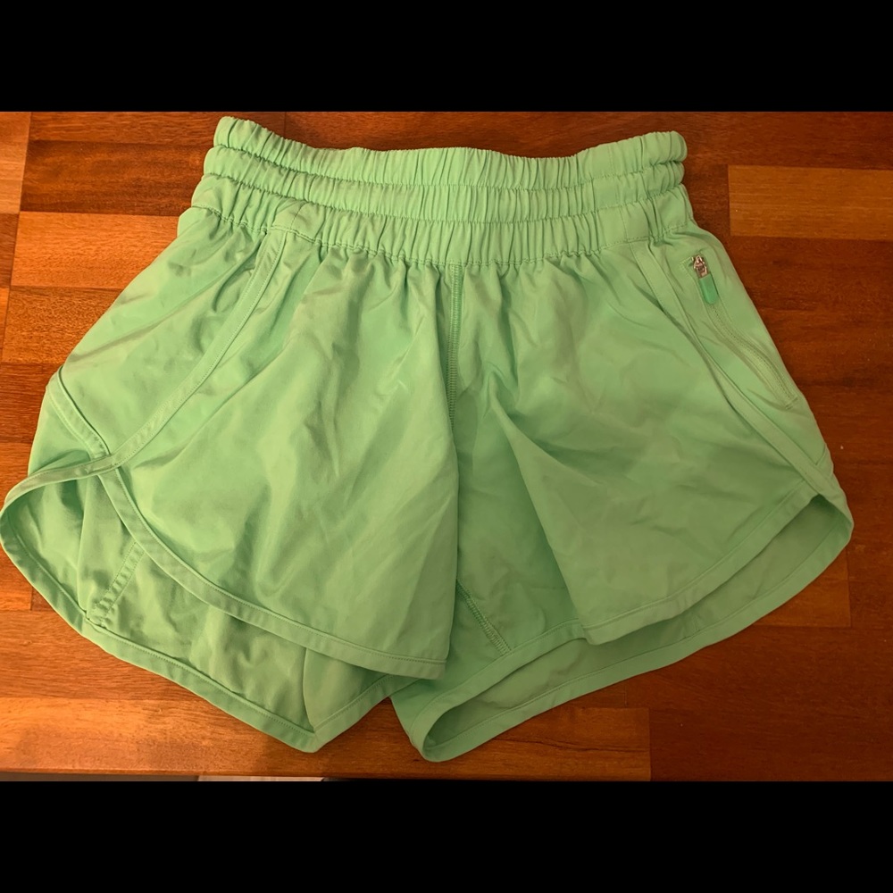 Lime Green Lululemon Shorts